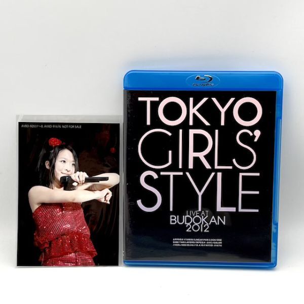 東京女子流 / TOKYO GIRLS' STYLE LIVE AT BUDOKAN 2012【Blu-ray】※生写真付き【良品】 #483_画像1