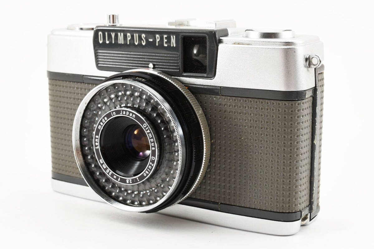 3492 【並品】 Olympus PEN EES-2 Silver 35mm Half Frame Film Camera オリンパス コンパクトフィルムカメラ 0416_画像2