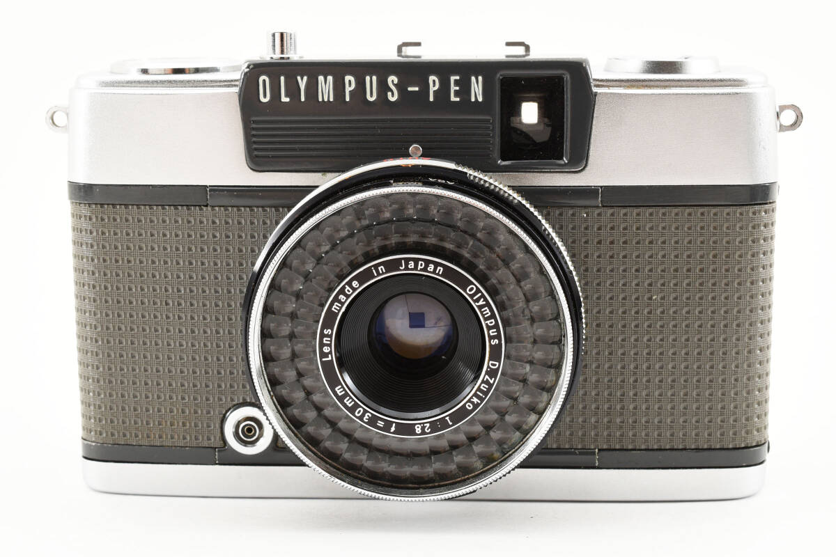 3492 【並品】 Olympus PEN EES-2 Silver 35mm Half Frame Film Camera オリンパス コンパクトフィルムカメラ 0416_画像3
