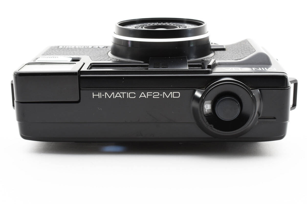 3527 【並品】 MINOLTA HI-MATIC AF2-MD 38mm F2.8 ミノルタ コンパクトフィルムカメラ 0422の画像6