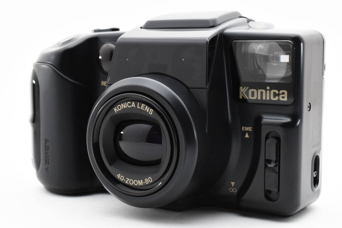 3528 【ジャンク】 konica Z-up 80 zoom compact point & shoot camera コニカ コンパクトフィルムカメラ 0422_画像2