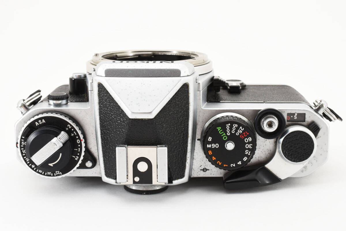 3539 【ジャンク】 Nikon FE 35mm SLR Film Camera Sliver Body Only ニコン MFフィルムカメラ 0427_画像7