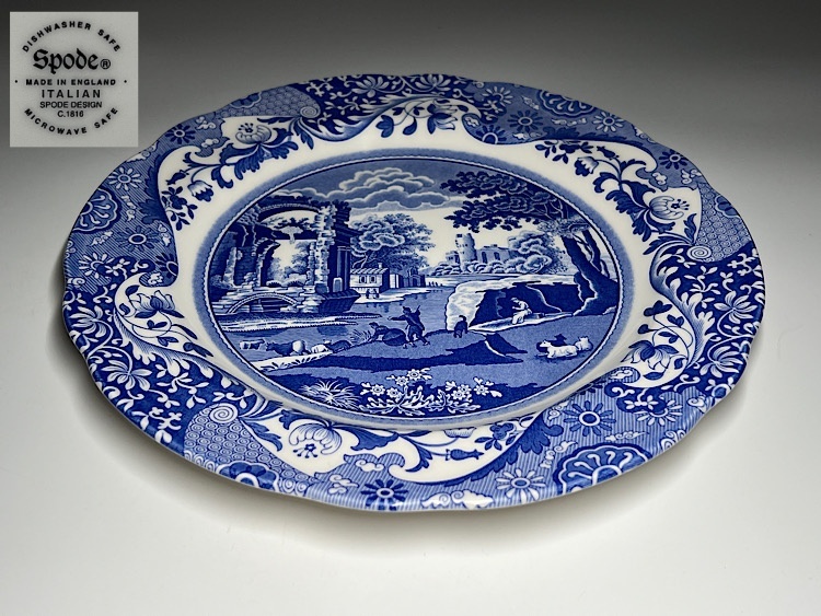 【瑞】スポード Spode ITALIAN　プレート_画像1