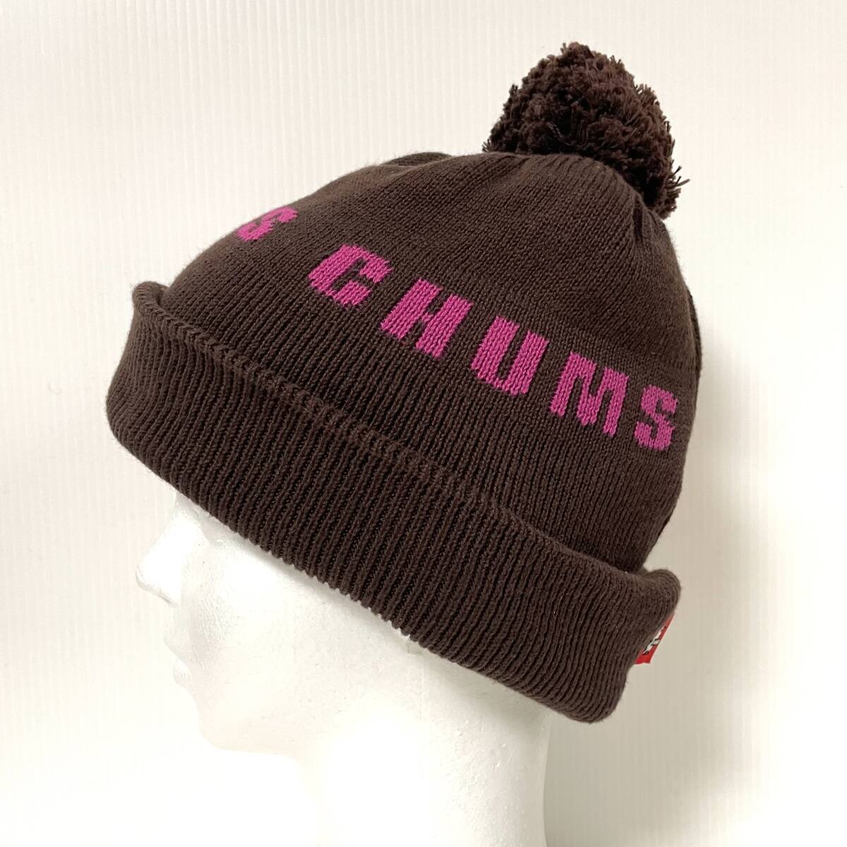 CHUMS Chums вязаная шапка оттенок коричневого 