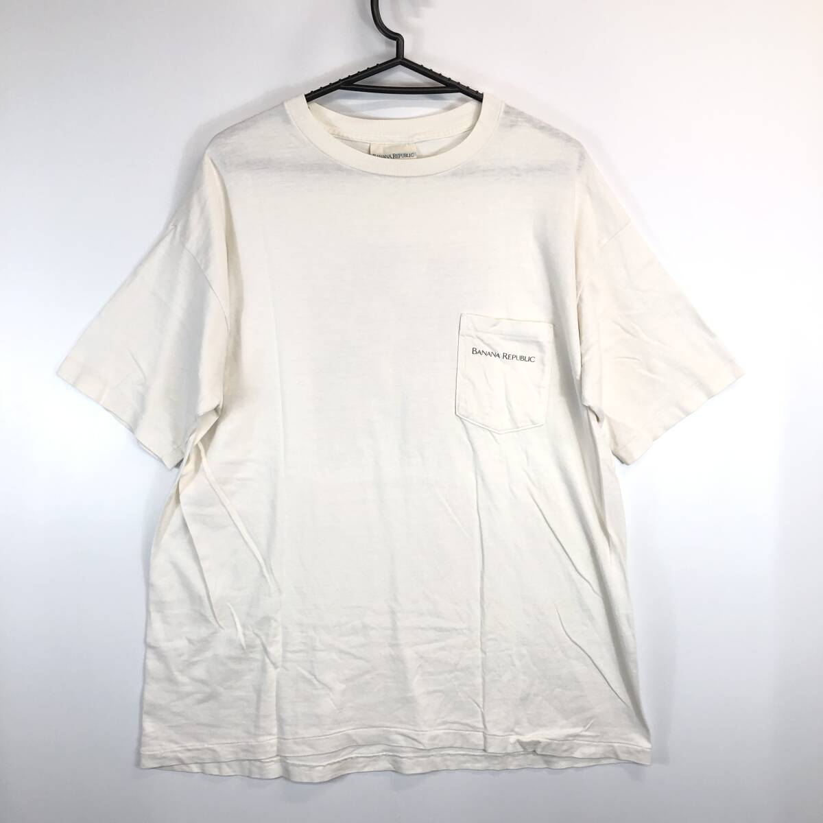 90s USA製 BANANA REPUBLIC バナナリパブリック コットン 半袖 90s USA製 BANANA REPUBLIC バナナリパブリック コットン 半袖