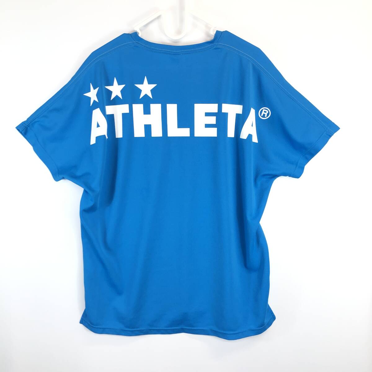 アスレタ ATHLETA 半袖速乾Ｔシャツ プラクティスシャツ 水色 Ｏサイズ の画像4