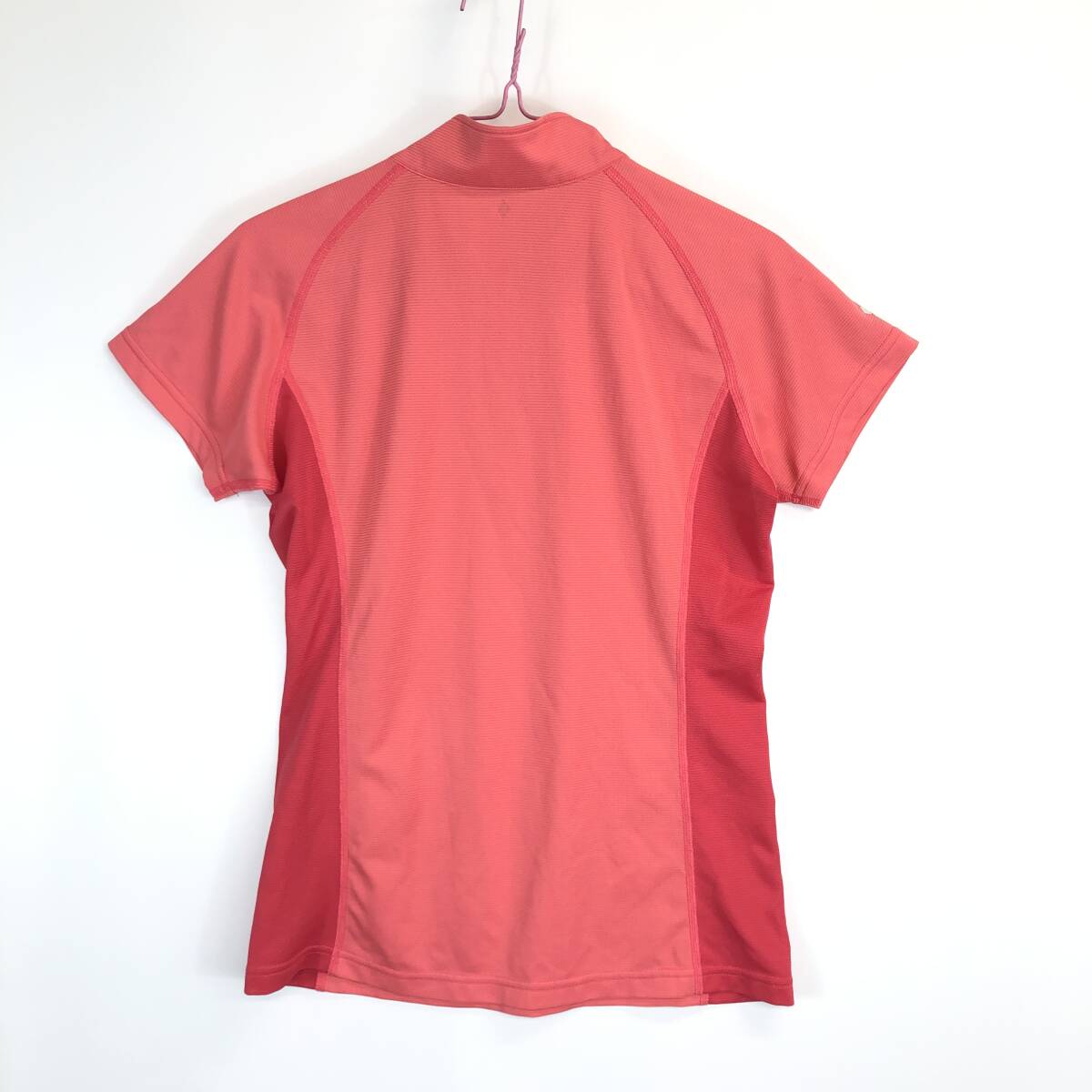 モンベル mont-bell 1104929 半袖プルオーバーシャツ クール ハーフスリーブジップシャツ レディース Mサイズ ピンク系_画像5