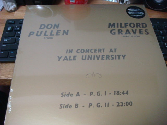 DON PULLEN-MILFORD GRAVES IN CONCERT AT YALE UNIVERSITY 復刻 LP 新品 未開封 ドン プーレン ミルフォード グレイブス エール大 ライブ_画像1