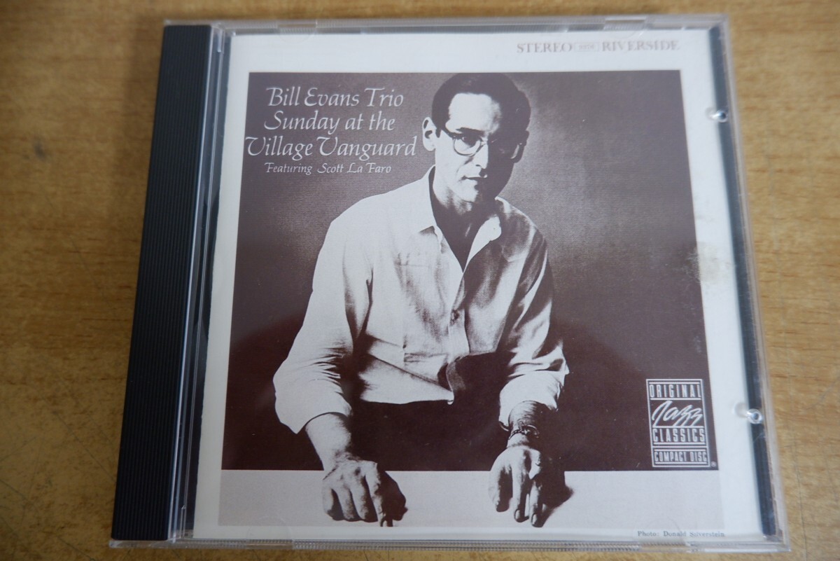 CDk-7341 ビル・エヴァンス・トリオBILL EVANS TRIO / SUNDAY AT THE VILLAGE VANGUARDの画像1