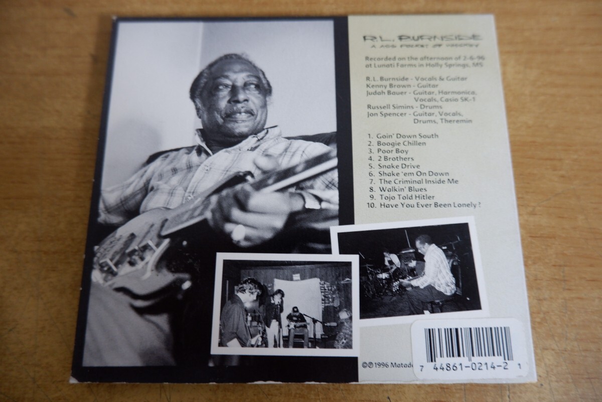 CDk-7401 R.L. Burnside / A Ass Pocket Of Whiskey_画像2