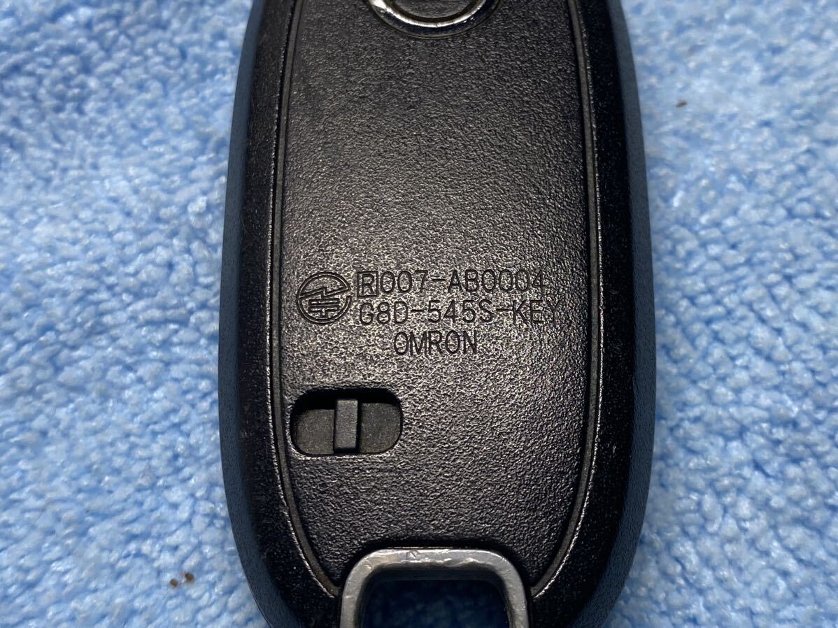  free shipping Nissan Suzuki original smart key 2 button 007-AB0004 Moco MG33S Wagon R MH34S Alto Lapin Carol etc. keyless anonymity delivery 