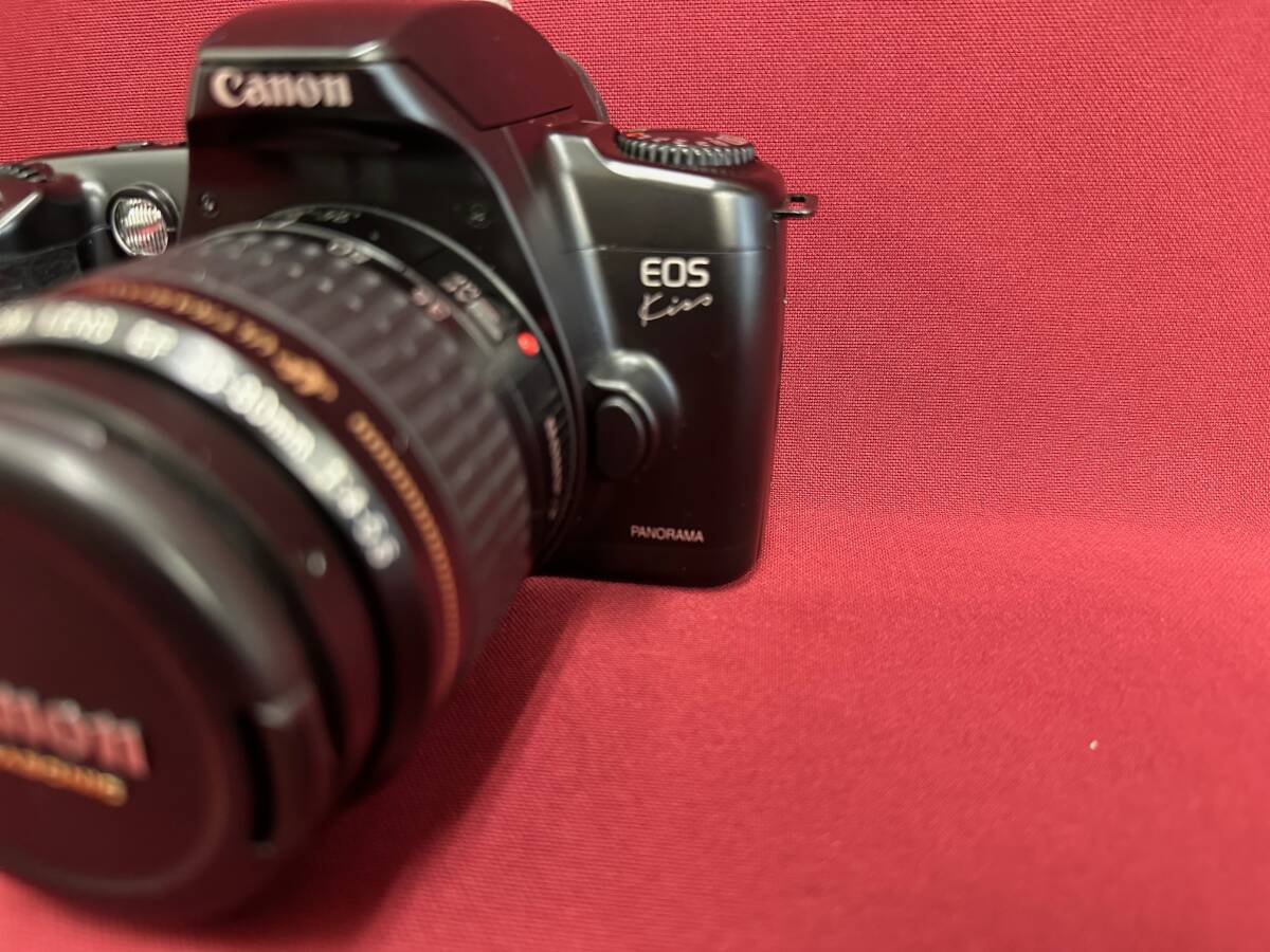 ※5910 Canon EOS Kiss PANORAMA フイルムカメラ CANON ZOOM LENS EF 35-80mm 1:4-5.6/80-200mm 1:4.5-5.6 動作未確認の画像3