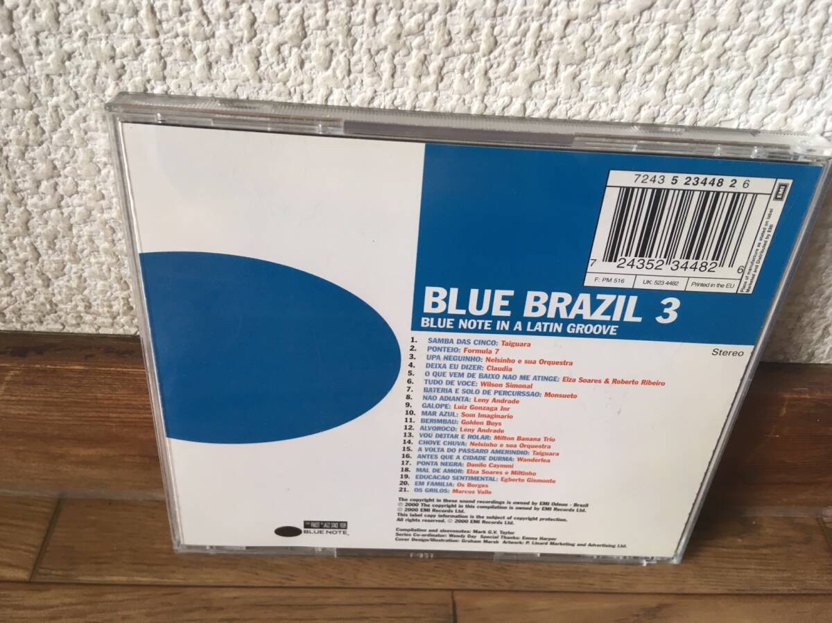Various Artists - BLUE BRAZIL 3 中古CD blue note ブルーノート taiguara formula 7 nelsinho e sua orquestra claudia elza soares _画像2
