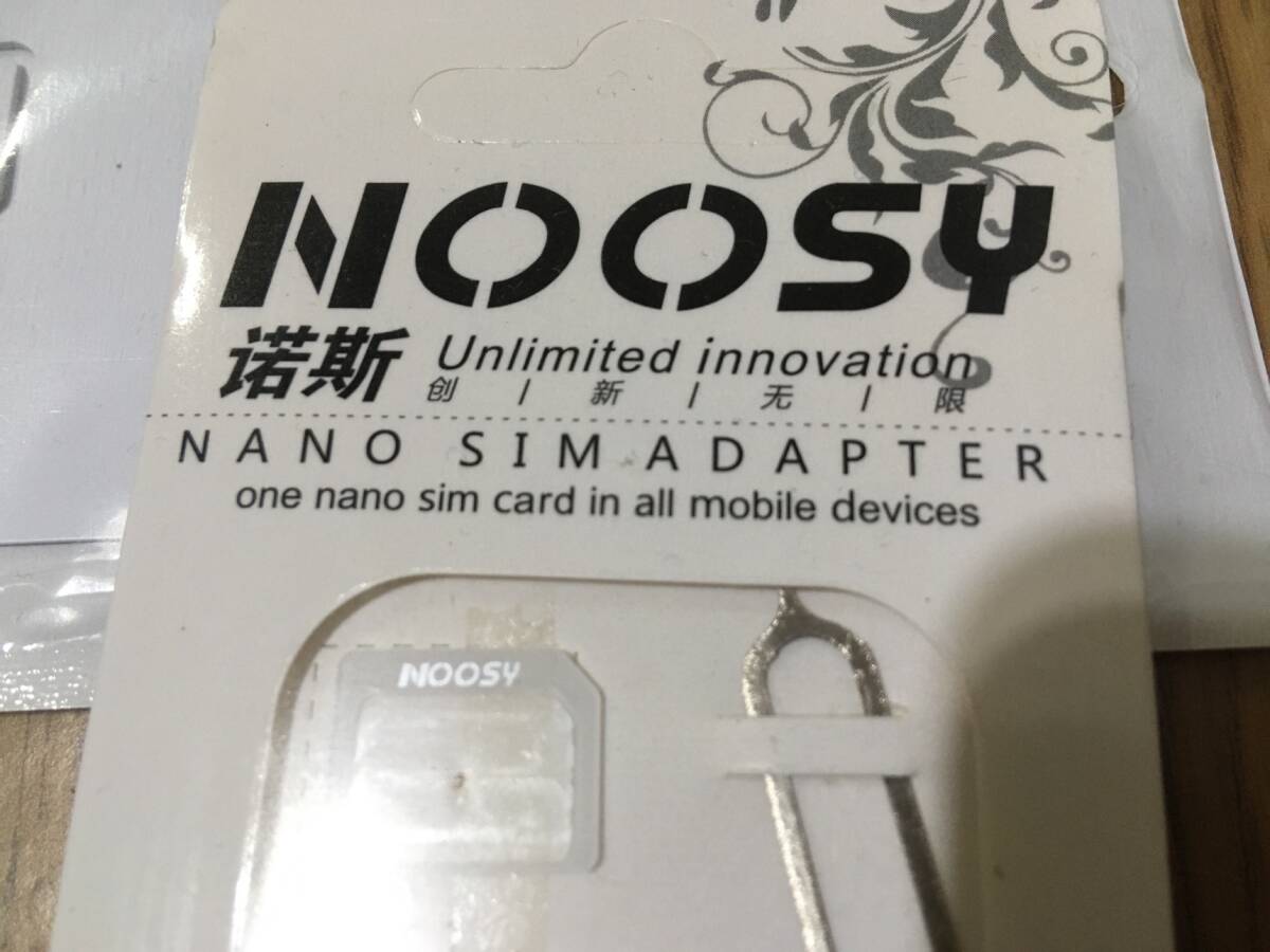 NANO SIM ADAPTER / iPhone4 iPhone4s 専用 Micro simカード 0.68mm 中古 変換アダプター アクティベーション アクティベート softbank au_画像5