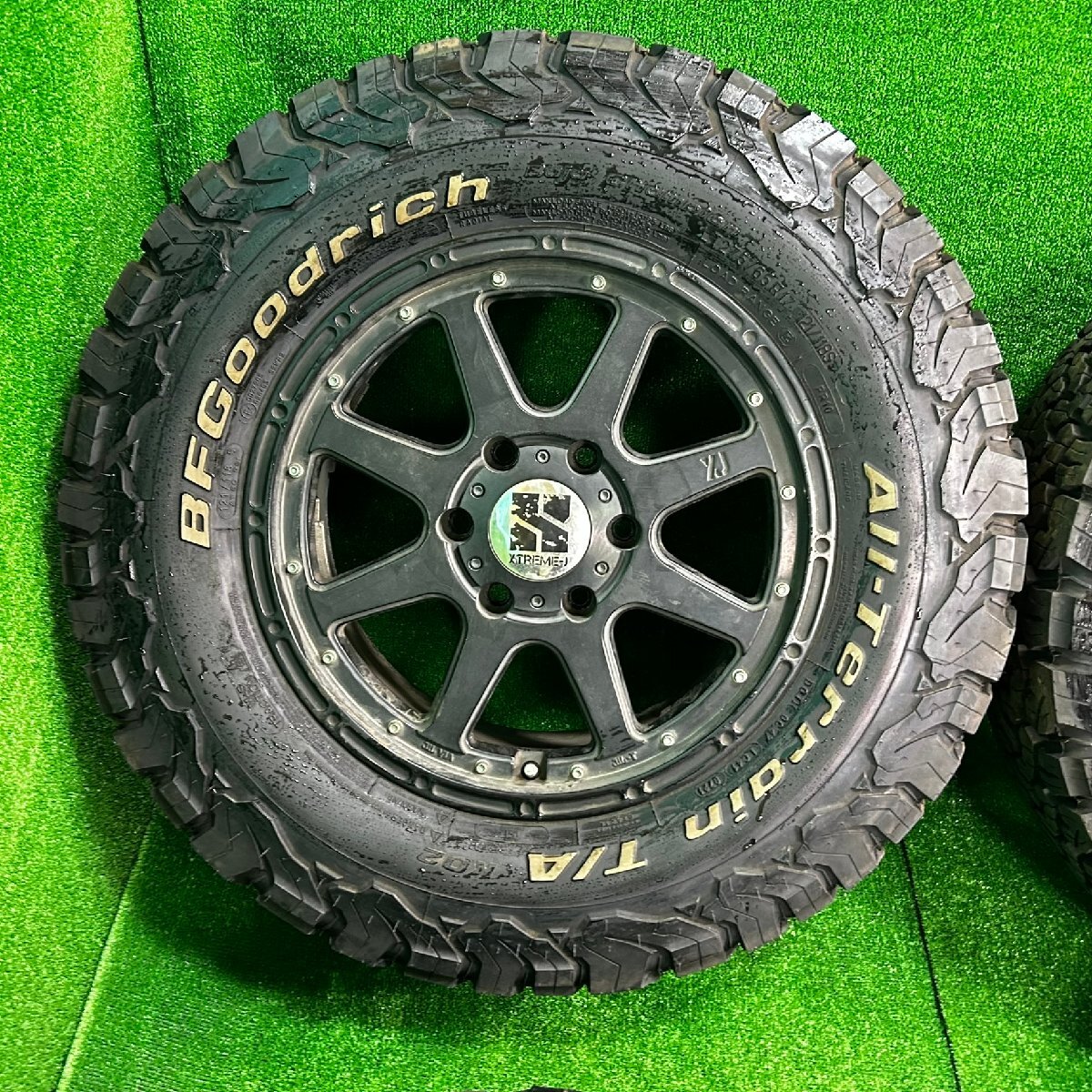 LT 275/65-17 121/118S BF Goodrich All-Terrain T/A K02 ホワイトレター 21年製 XTREME-J 17インチ 7.5J 6穴 PCD 139.7 +25 17-621の画像5