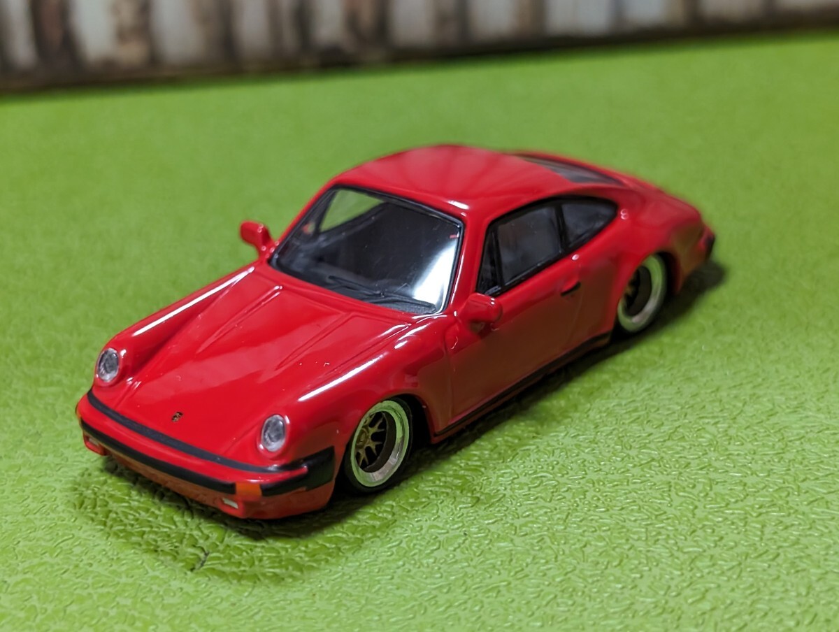 ★1/64 トミカサイズ ポルシェ911改深リム、ローダウン、他にも色々出品中!の画像8