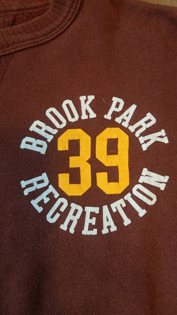 1950's~ BROOK PARK RECREATION リブ長 スウェット アメカジ ヴィンテージ ヴィンスウェ カレッジの画像3
