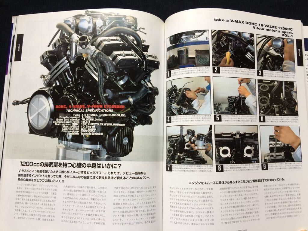 【新作入荷!!】 V-MAX1200 ヤマハ 送込み 整備 分解 エンジン メンテナンス メンテナンス