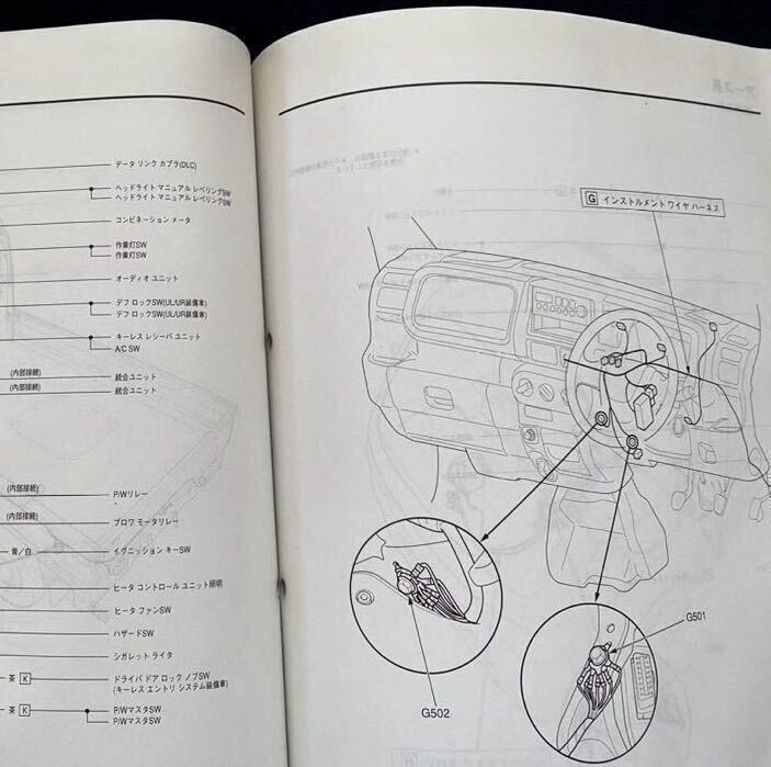 送料込み ACTY アクティ サービスマニュアル 配線図集 2009-12