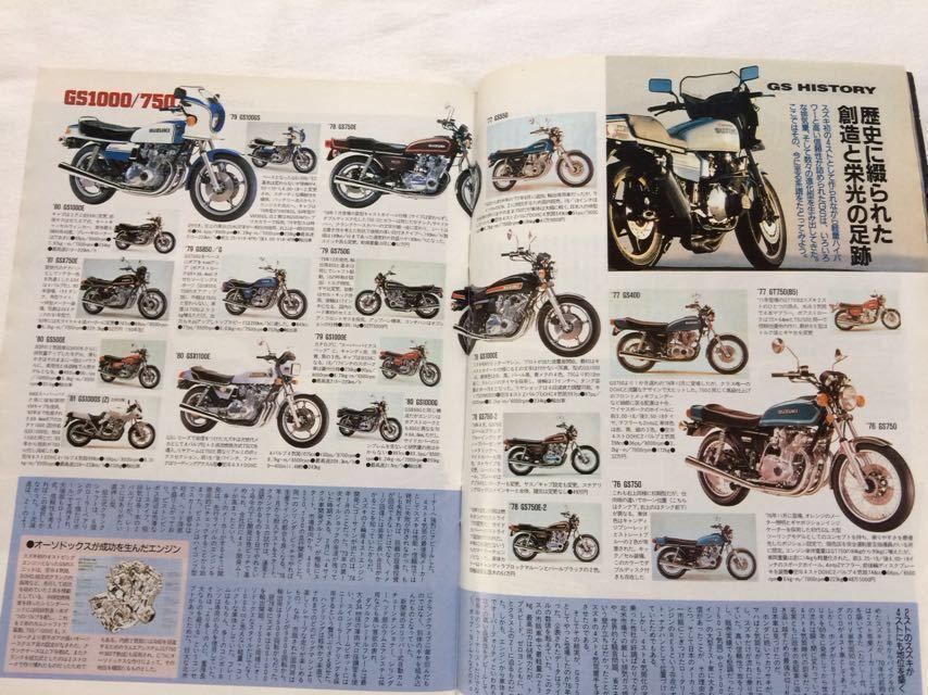 送料込み スズキ GS1000 GS1000S GS750/カスタム チューニング レーサー 車両/ヨシムラ AMA スーパーバイク ウェス・クーリー◆ROAD RIDER_★GSヒストリー。