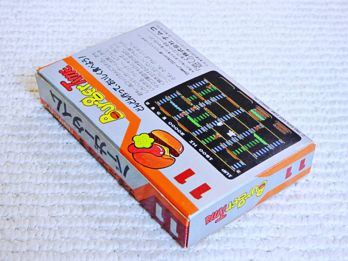 * эта 13 прекрасный товар коллекция * burger время коробка * информация * не использовался наклейка есть * кроме того выставляется! включение в покупку возможность! Famicom nintendo 