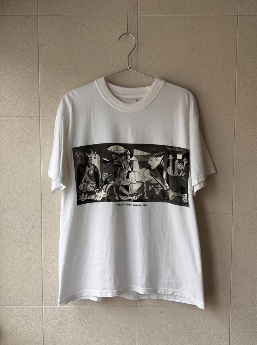 ゲルニカ ヴィンテージ Tシャツ guernica vintage tshirt art アート picasso ピカソ JONIO着用 undercover アンダーカバー used 古着の画像2