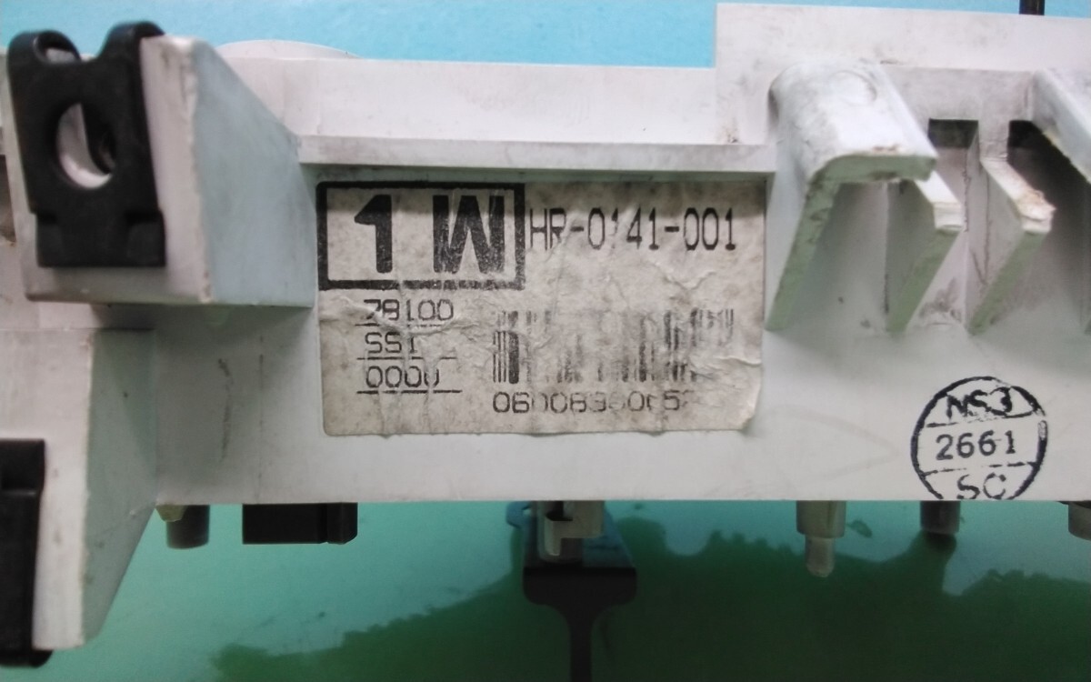 ホンダビート PP1 スピードメーター 接続コード/後ろカバー付き ”動作確認品”    HR-0141-001  [06008960?5?]  (175584km)の画像10