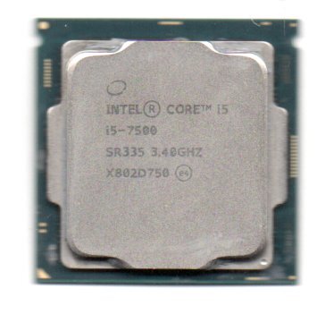 Intel ☆ Core i5-7500　SR335 ★ 3.40GHz (3.80GHz)／6MB／8GT/s　4コア ★ ソケットFCLGA1151 ☆_画像1