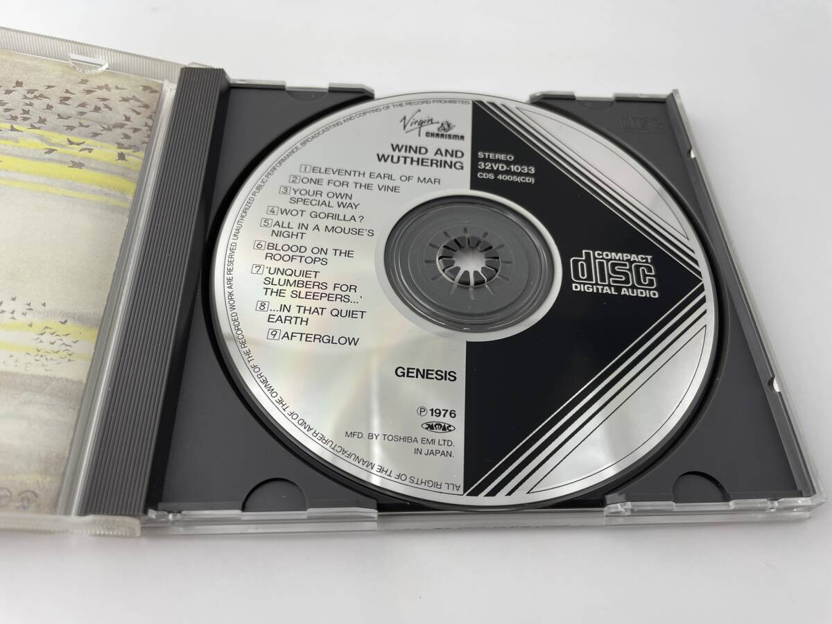 ウィンド・アンド・ウェザーリング　1986年盤　CD　ジェネシス　Hヤ-04: 中古_画像2