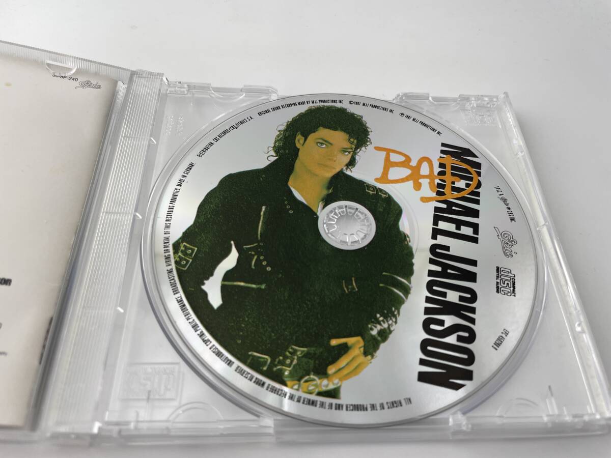 BAD　完全限定盤ピクチャー・レーベル仕様　CD　マイケル・ジャクソン　Hレ-04: 中古_画像2