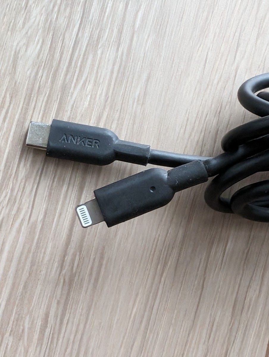 Anker PowerLine II USB-C & Lightningケーブル 3.0m ブラック