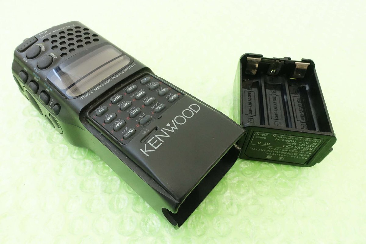 TH-78【KENWOOD】144/430MHz(FM)Max5W 現状渡し品　② 送料520円～_画像7