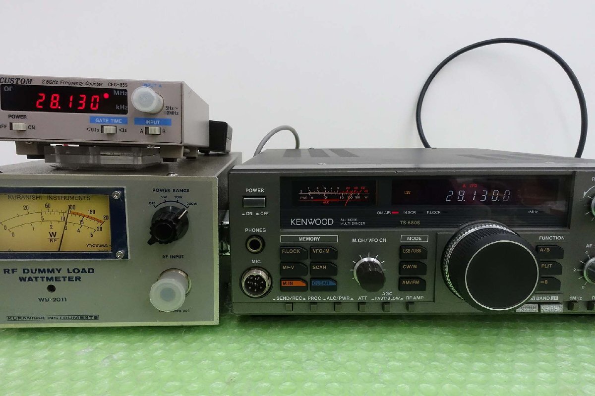 TS-680S【KENWOOD】HF/50MHz(オールモード）100Wタイプ 50MHz→10W 現状渡し品の画像9