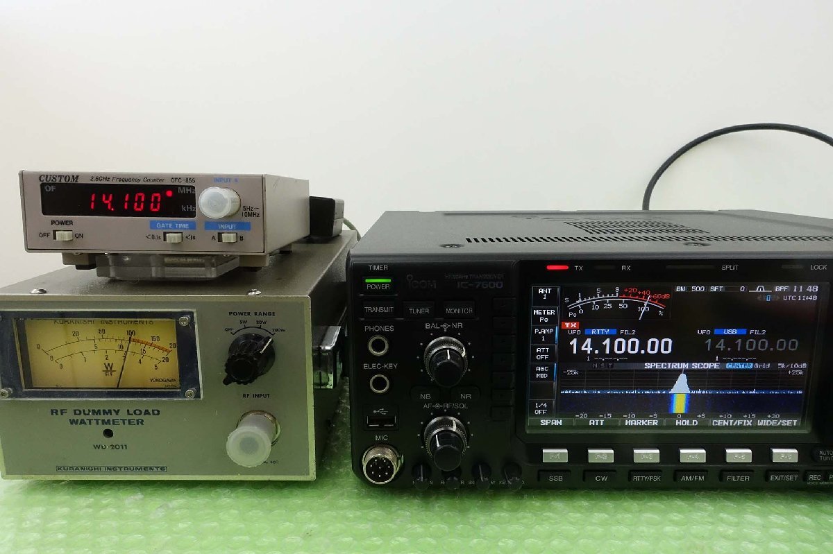 IC-7600【ICOM】 HF/50MHz（オールモード）100W 新スプリアス規制対応 現状渡し品 の画像6