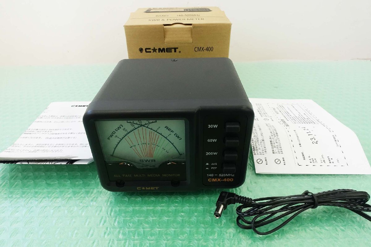 CMX-400【COMET】140～525MHz（SWR・POWER計)動作・美品！保証付き　現状渡し品_画像1