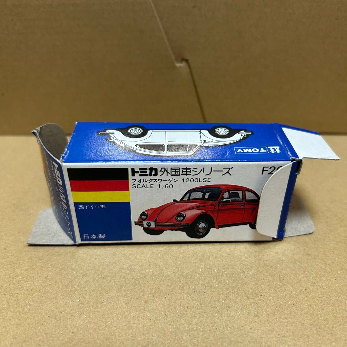 042305 トミカ F20-1 フォルクスワーゲンビートル1200LSE:VW1200LSE 一般輸出 超入手困難品 の画像4