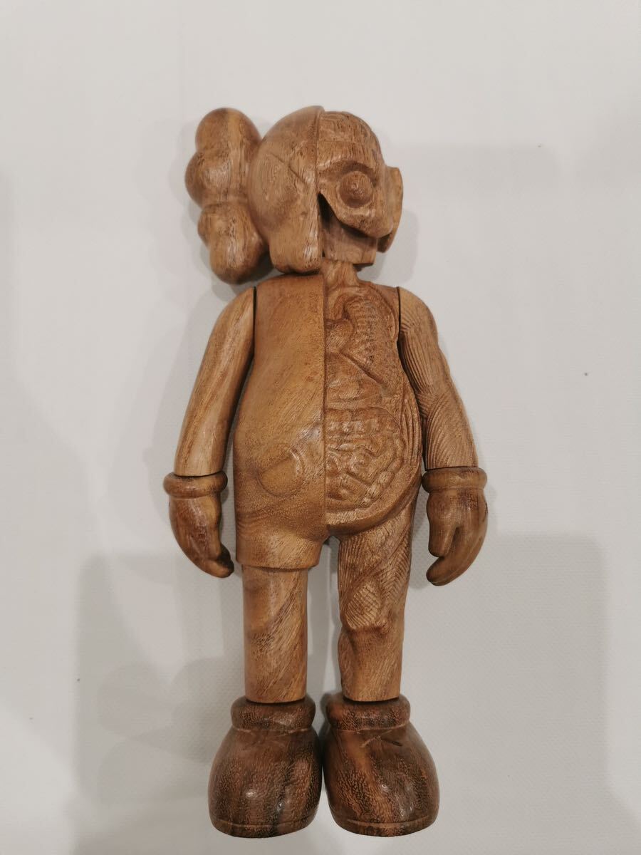  unused KAWS COMPANION FLAYED WOOD 400%