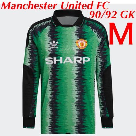 正規品新品☆アディダスオリジナルス×マンチェスターユナイテッド adidas Originals×Manchester United FC 1990-92復刻GKユニフォームM_画像1