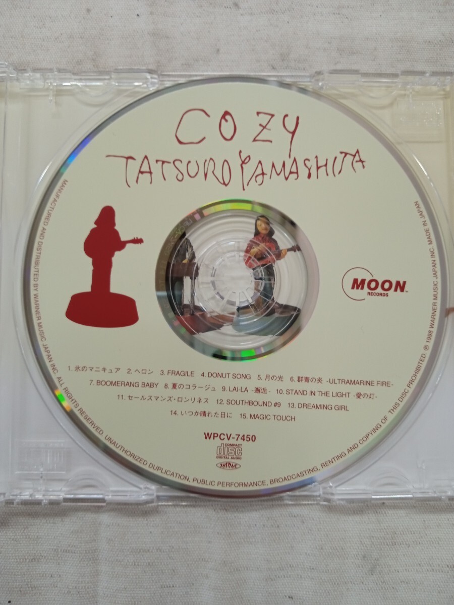 ☆CD☆ 山下達郎　 COZY　コージー　帯付・ペーパーフィギュア付 _画像4