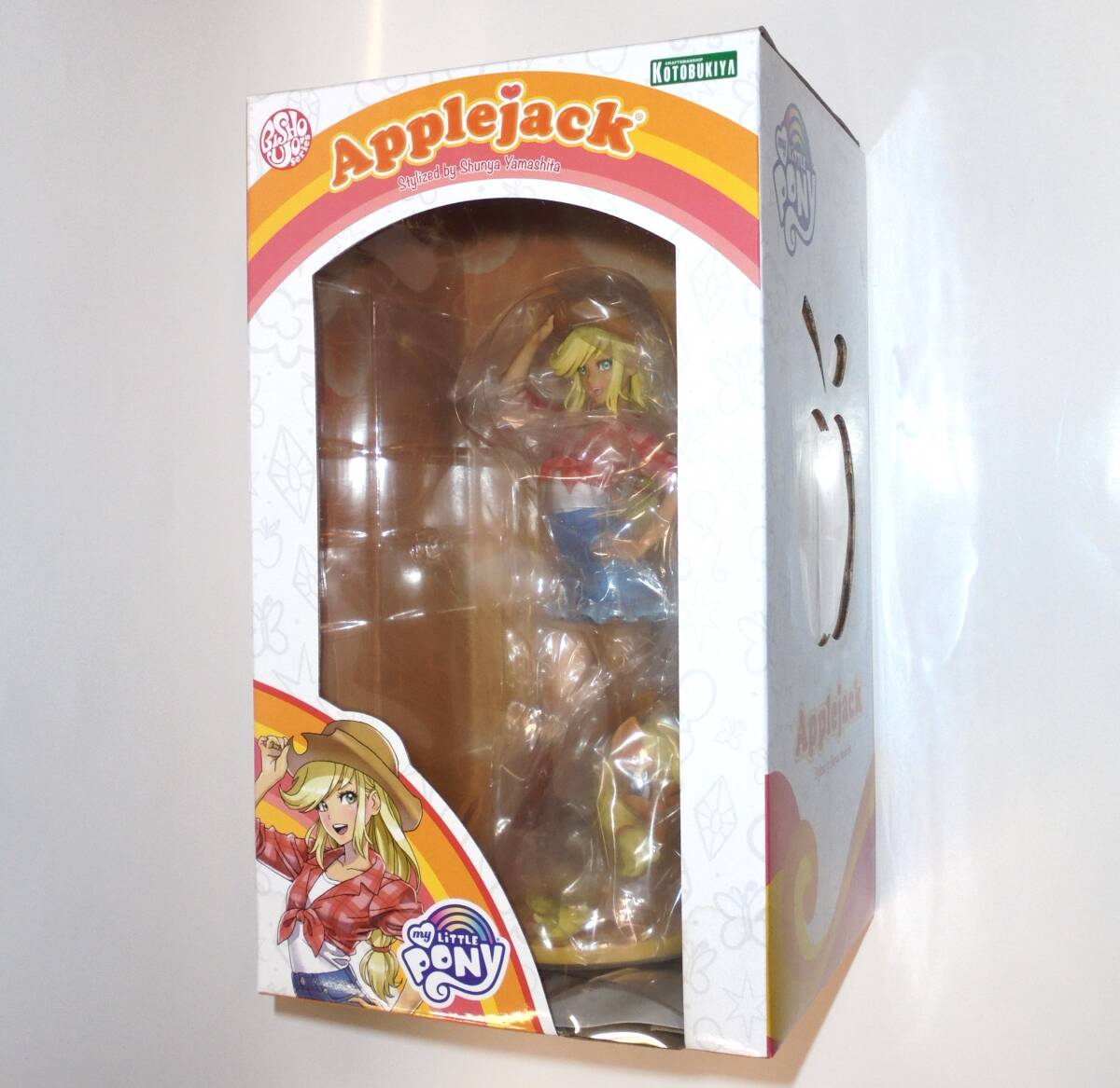 新品未開封 マイリトルポニー 美少女 アップルジャック MY LITTLE PONY BISHOUJO Applejack 山下しゅんや コトブキヤの画像1