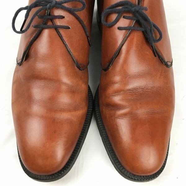 BRUNO MAGLI　ブルーノマリ　最高級チャッカブーツ　サイズ9　茶　レザー　Vintage/boots 管No.WA71