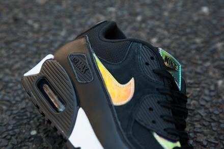 M25【特価/Used/良品/入手困難】NIKE AIR MAX 90 PREMIUM BLACK/BLACK-IVORY-BL/Jordan sb force atmos AIRMAX dunk acg supreme 1 2 4 95の画像1