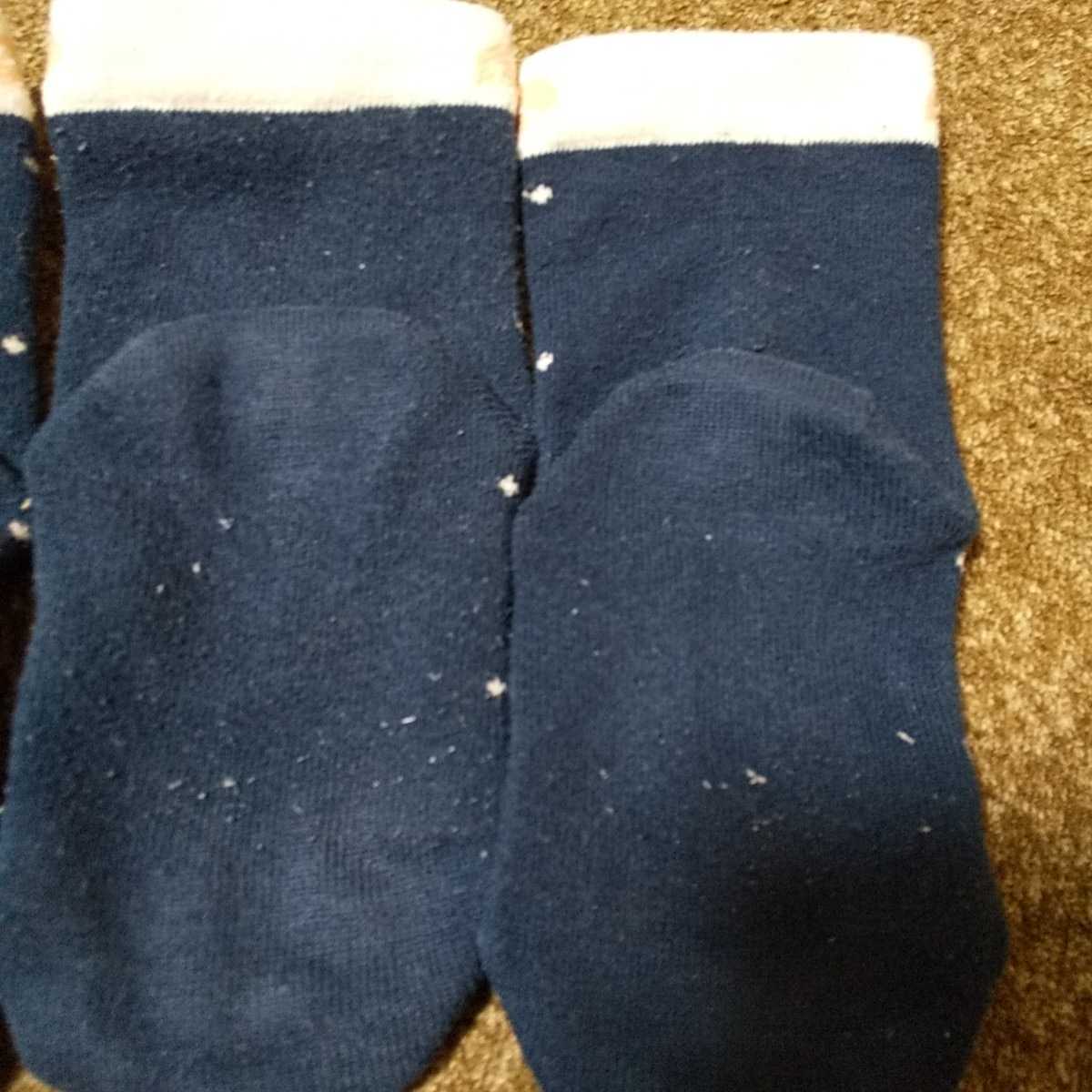 [ prompt decision!] used *used* baby Kids socks socks 3 point | Tonari no Totoro my meroti| navy navy blue absolute size approximately 13cm rom and rear (before and after) * approximately 15cm rom and rear (before and after) 