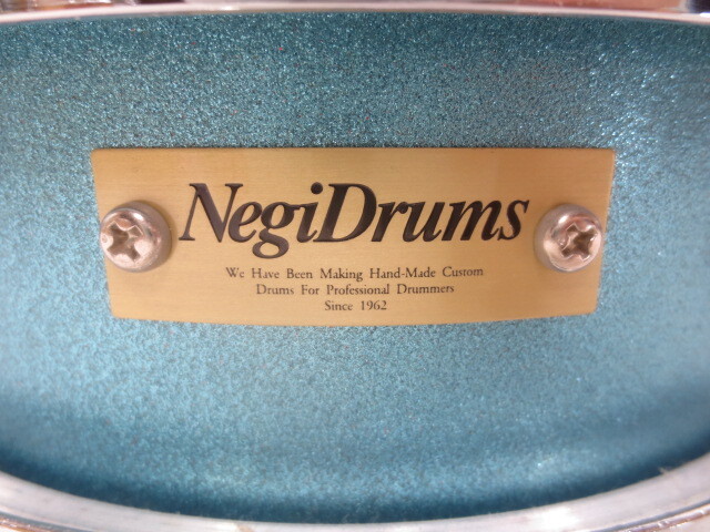 ◆希少 国産 NegiDrums 8インチ ミニスネア 打楽器◆ハンドメイド カスタム ネギドラム 静岡県の画像3