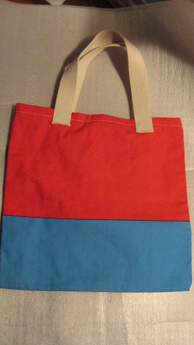 新品・手作りペコちゃんのト手提げバッグです。26×26センチ。不二家・ペコちゃん・ポコちゃんミルキー_ちゃんとした作りです。