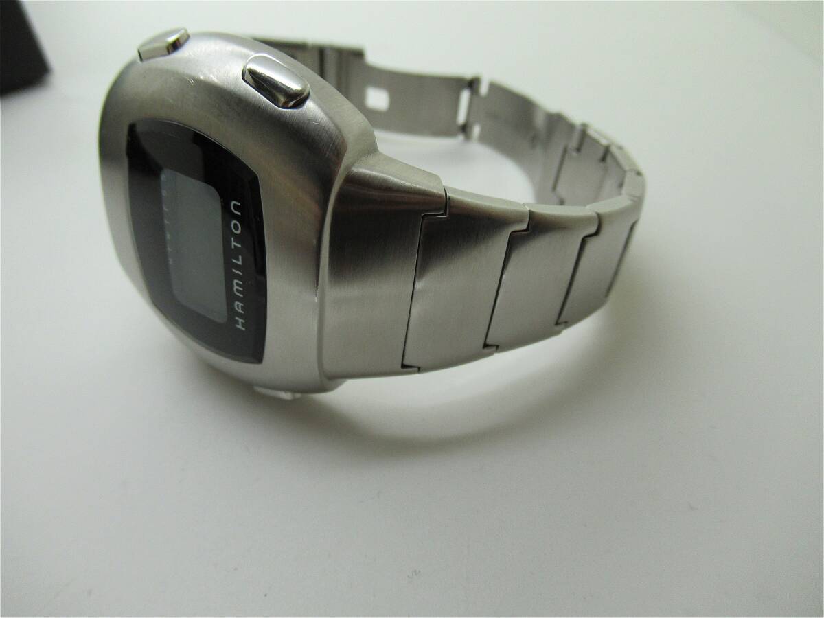 HAMILTON ハミルトン パルサー H121130 MIB2 メンインブラック 黒 デジタル ウォッチ 腕時計 メンインブラックコラボの画像7