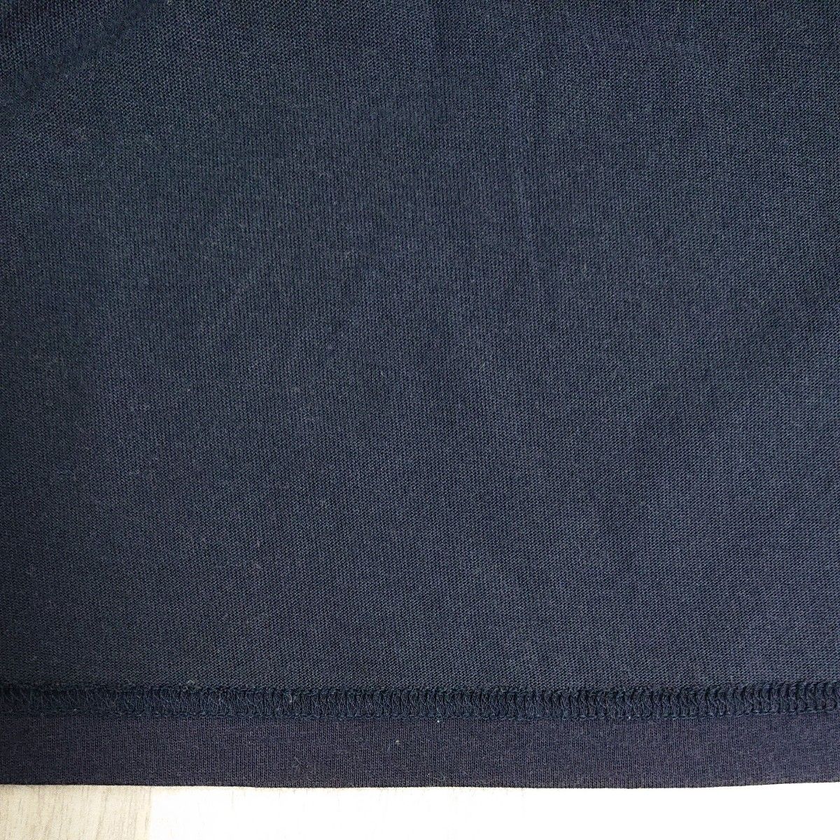 【中古品】ユニクロ UNIQLO Vネック 半袖Tシャツ ネイビー メンズ XL