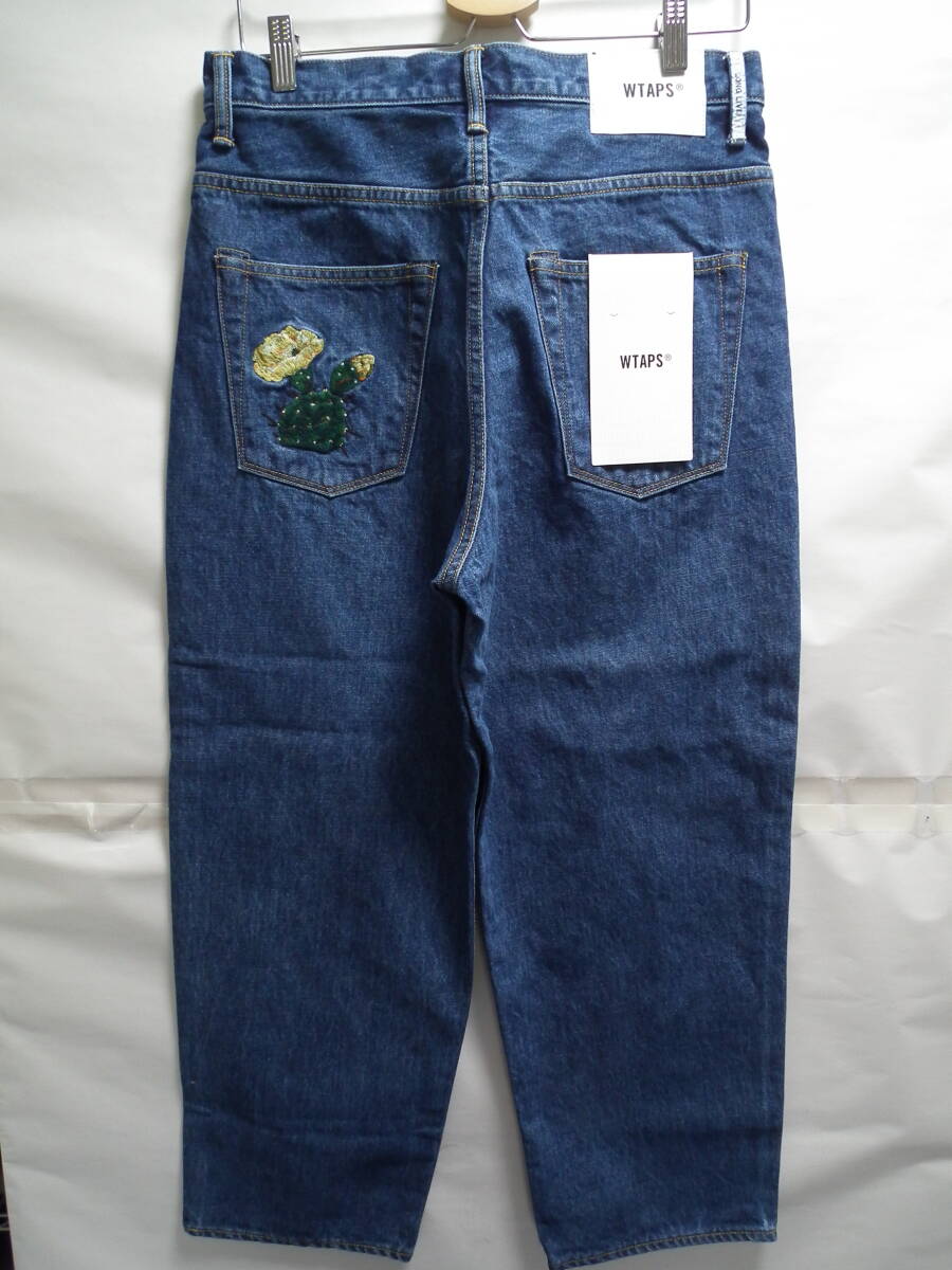 24SS WTAPS BLUES STRAIGHT / TROUSERS Mサイズ ダブルタップス デニム パンツの画像2