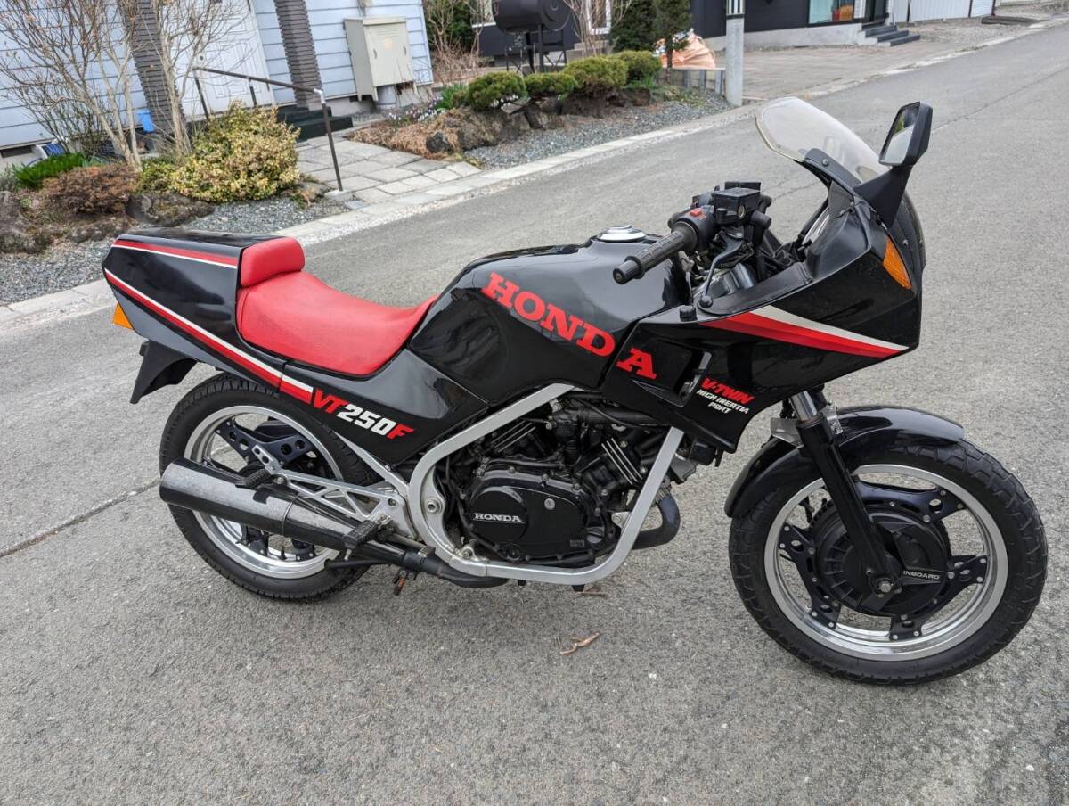 ホンダ VT250F(MC08)7057km 検)旧車、昭和、当時物、希少、北海道発の画像1