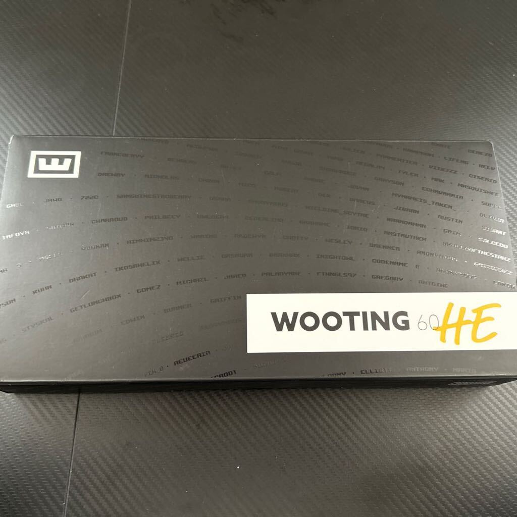 Wooting 60HE W00T05 ゲーミングキーボード ラピッドトリガー搭載 US 配列 キーボード 中古 の画像6